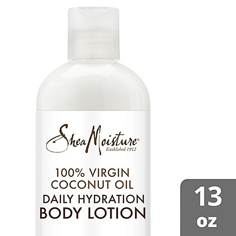 SheaMoisture 100% Virgin Coconut Oil Body Lotion Daily Hydration - 13 Fl. Oz.