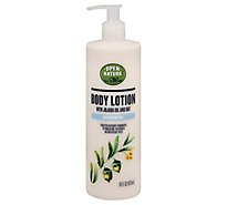 Open Nature Body Lotion With Jojoba Oil And Oat Unscented - 16 Fl. Oz.