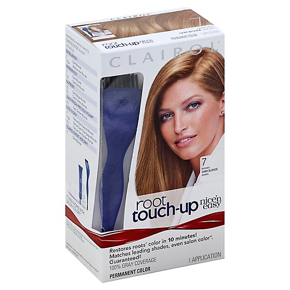 Clairol Nice & Easy Hair Color Permanent Root Touch Up Dark Blonde 7 - Each