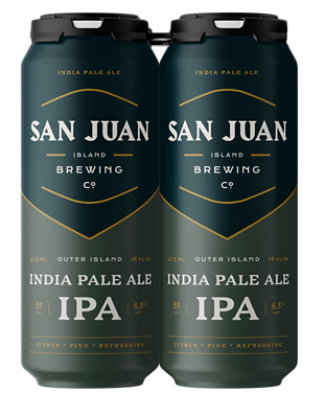 San Juan Outer Island Ipa In Cans - 4-16 Fl. Oz. - Image 1