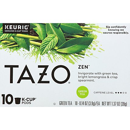 Tazo K-Cup Tea Zen - 10 Count - Image 2