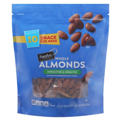 Signature Select Almonds Whole Unsalted Multi Pack - 10-1 Oz - Image 3