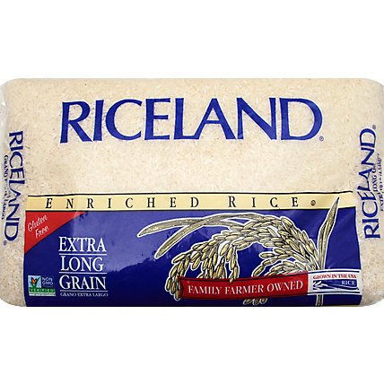 Rice White Lg 4-10 Bag - 10 Lb - Image 2