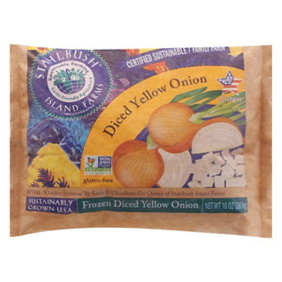 Stahlbush Onion Yellow Diced - 10 Oz - Image 3
