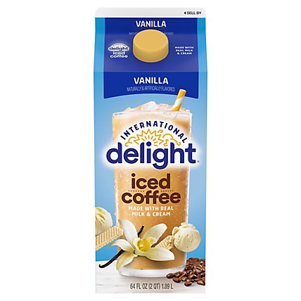 International Delight Coffee Iced Vanilla - 0.5 Gallon - Image 1