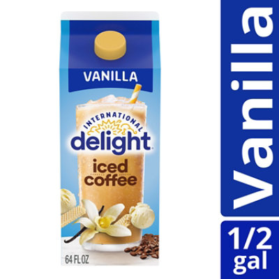 International Delight Coffee Iced Vanilla - 0.5 Gallon