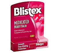 Blistex Lip Protectant/Sunscreen Medicated Berry Balm SPF 15 - 0.15 Oz