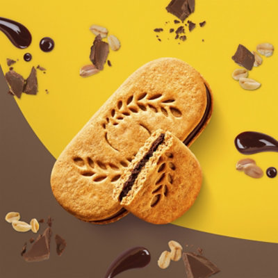 belVita Sandwich Breakfast Biscuit Dark Chocolate Creme 8 Count - 14.08 Oz - Image 2