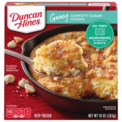 Duncan Hines Gooey Cookie Confetti Sugar - 10 Oz