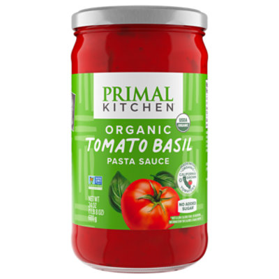 Primal Kitchen Avocado Oil Pasta Sauce Marinara Tomato Basil - 24 Oz