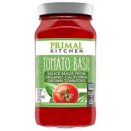 Primal Kitchen Avocado Oil Pasta Sauce Marinara Tomato Basil - 24 Oz - Image 2