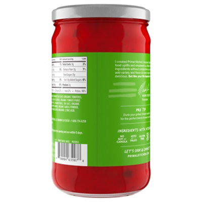 Primal Kitchen Avocado Oil Pasta Sauce Marinara Tomato Basil - 24 Oz - Image 3