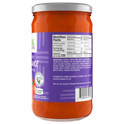 Primal Kitchen No Dairy Vodka Sauce - 23.5oz - Image 5