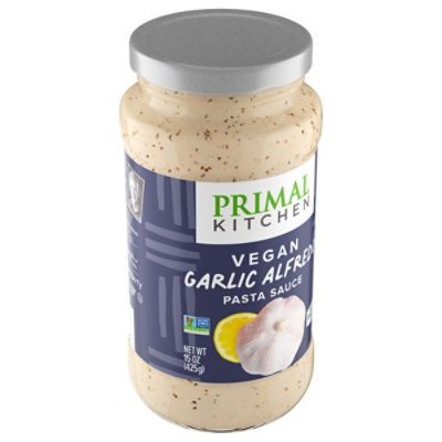 Primal Kitchen No Dairy Garlic Alfredo Sauce 15 Oz - Image 2