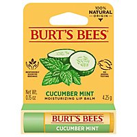 Burt's Bees Cucumber Mint Moisturizing Lip Balm - 1 Count - Image 3
