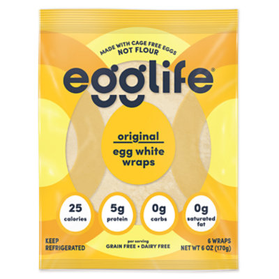 Egglife Original Egg White Wraps 6ct - 6 Oz - Image 2