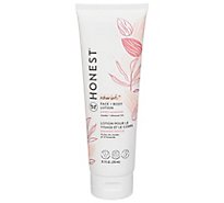 The Honest Company Face + Body Lotion Gently Nourishing Sweet Almond - 8.5 Fl. Oz.