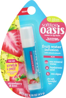 Softlips Oasis Strawberry Kiwi Lip Balm - .16 Oz - Image 2