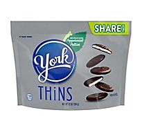 York Peppermint Patties Dark Chocolate Covered Thins Share Pack - 7.2 Oz