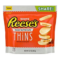 Reeses Peanut Butter Cups White Thins Bag - 7.37 Oz - Image 2