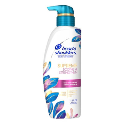 Head & Shoulders Shampoo Hair & Scalp Supreme Sooth & Strengthen - 11.8 Fl. Oz. - Image 2