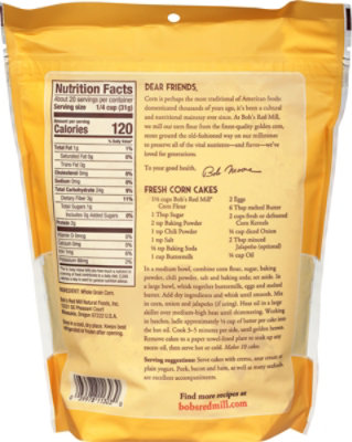 Bobs Red Mill Flour Corn Yellow - 22 Oz - Image 6