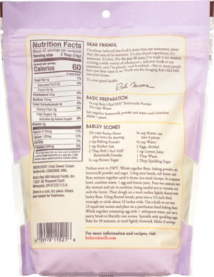 Bobs Red Mill Sweet Cream Buttermilk Powder - 22 Oz - Image 5