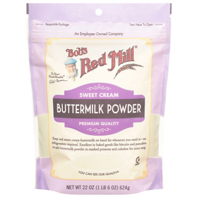 Bobs Red Mill Sweet Cream Buttermilk Powder - 22 Oz