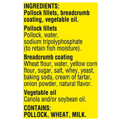 Gorton’s Crunchy Breaded Fish 100% Whole Fish Fillets Bag - 26 Count - Image 4