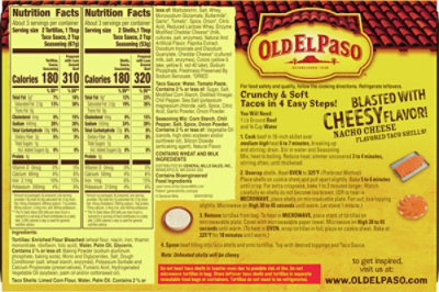 Old El Paso Dinner Kit Taco Bold & Soft Nacho Cheese - 12.6 Oz - Image 6