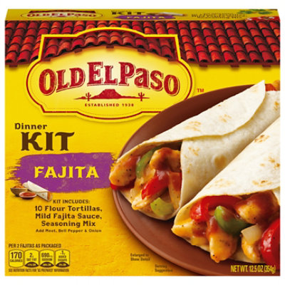 Old El Paso Dinner Kit Fajita - 12.5 Oz - Image 3