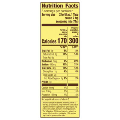Old El Paso Dinner Kit Fajita - 12.5 Oz - Image 3