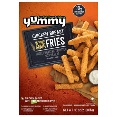 Yummy All Natural Nae Whole Grain Chicken Breast Fries - 35 Oz - Image 3