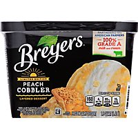 Breyers Ice Cream Peach Cobbler Caramel Apple Pie - 1.5 Quart - Image 6