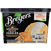 Breyers Ice Cream Peach Cobbler Caramel Apple Pie - 1.5 Quart - Image 2