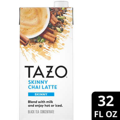 TAZO Tea Concentrate Black Tea Skinny Chai Latte - 32 Fl. Oz.