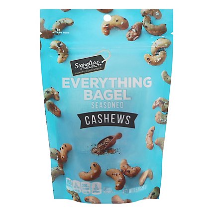 Signature Select Cashews Everything Bagel Seasoned - 5.5 Oz - Image 3