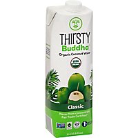 Thirsty Buddha Coconut Water Organic Classic - 33.8 Fl. Oz. - Image 1