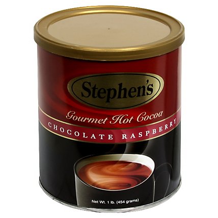 Stephens Gourmet Hot Cocoa Raspberry - 1 Lb - Image 1