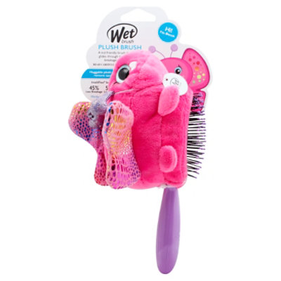 WetBrush Hairbrush Plush Butterfly - Each - Image 1