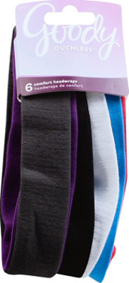 Goody Ouchless Headwraps Comfort Slim Brights - 6 Count - Image 2
