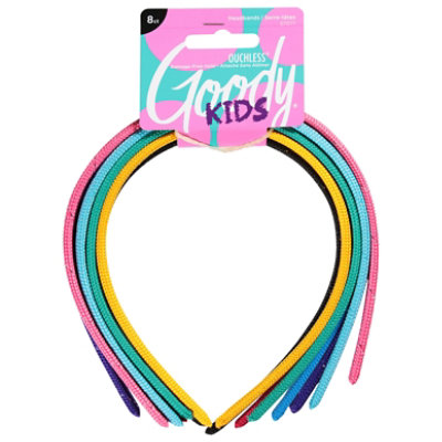 Goody Headbands Everyday Shoestring Mylar Mixed - 8 Count