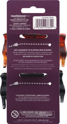 Goody Slideproof Claw Clips Bowtie Large - 2 Count - Image 3