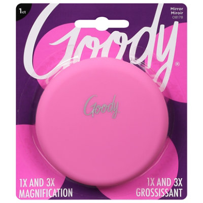 Goody Compact Mirror Soft Touch With Dual Magnification - Each