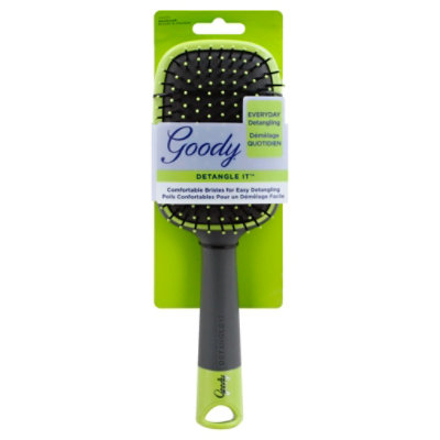 Goody Detangle It Hairbrush Paddle Comfortable Bristles Everyday Detangling - Each