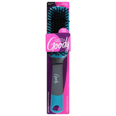 Goody Straight Talk Hairbrush Styler Boar Bristles - Each - Image 3