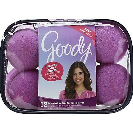 Goody Rollers Foam Ball For Loose Waves - 12 Count - Image 2