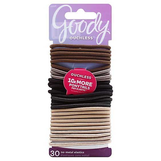 Goody Ouchless Elastics No Metal 4 mm Starry Nights - 30 Count