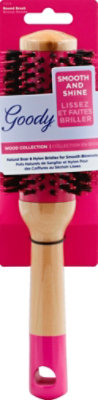 Goody Wood Collection Hairbrush Round Thermal Barrel And Boar Bristles 35 mm - Each - Image 2