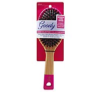 Goody Wood Collection Hairbrush Oval Natural Boar & Nylon Bristles - Each